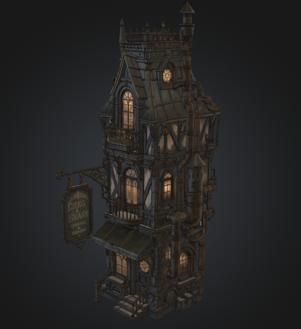 Zaun shop render